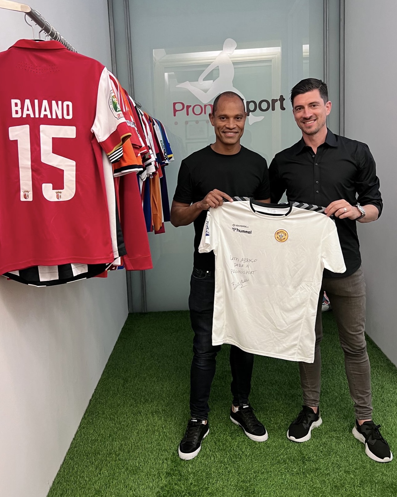 Baiano de visita � Promosport